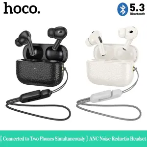 【100% Original】HOCO EQ9 Plus TWS True Wireless Earphone ANC Noise Reduction Bluetooth Headset With Mic In-ear Earphone Touch
