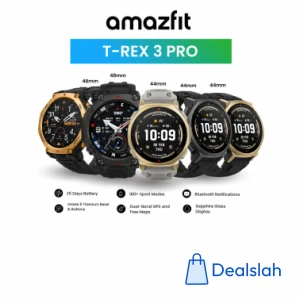 Amazfit T-Rex 3 Pro Fitness Smartwatch | BioCharge™ | 180 Sports Modes