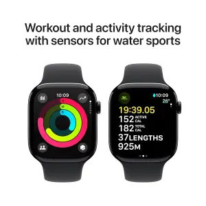 Apple Watch Series 10 GPS 46mm Jet Black