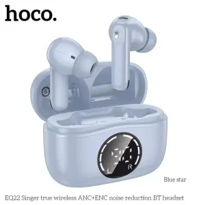 HOCO EQ22 Estrella Wireless Bluetooth Earphone 5.4 ENC Call HIFI Stereo Earbuds Active Noise Cancellation Sport Earphone
