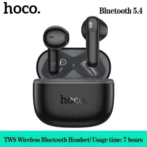 HOCO EQ28 TWS True Wireless Headset Bluetooth Earphone BT5.4 Half-in-ear With Mic HIFI Stereo Music Sports Headphones 320mAh Super