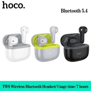 HOCO EQ28 TWS True Wireless Headset Bluetooth Earphone BT5.4 Half-in-ear With Mic HIFI Stereo Music Sports Headphones 320mAh Super