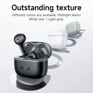 HOCO EQ28 TWS True Wireless Headset Bluetooth Earphone BT5.4 Half-in-ear With Mic HIFI Stereo Music Sports Headphones 320mAh Super