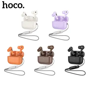 HOCO EQ9 TWS True Wireless Bluetooth Earphones Wireless Earbud BT5.3 Touch Stereo Sports Earphones In-Ear Earbuds With Mic Adjustable