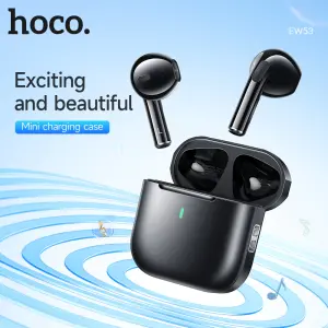 HOCO EW53 TWS True Wireless Bluetooth Headset Bluetooth 5.3 Stereo Music Sports Headphones With Microphone For All Smartphones