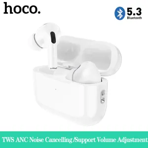 HOCO EW63 TWS True Wireless ANC Noise Reduction Bluetooth Headset BT5.3 Earphones With Mic Touch Control HD Stereo In-ear Sports