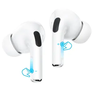 HOCO EW68 TWS True Wireless Headset ANC+ENC Noise Cancelling Bluetooth Earphone BT5.4 HIFI Stereo With Mic Support Sliding Tuning