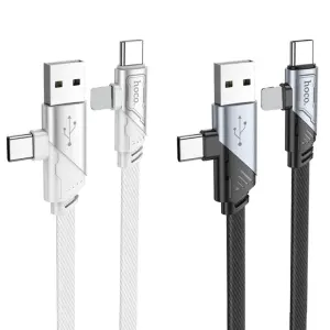 Hoco U119 4 in 1 charging cable USB/Type C to Type...