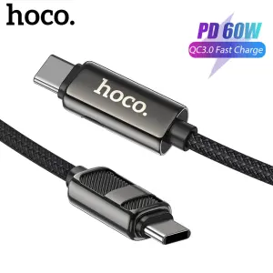 HOCO U137 USB C to Type-C Cable 60W Fast Charging...