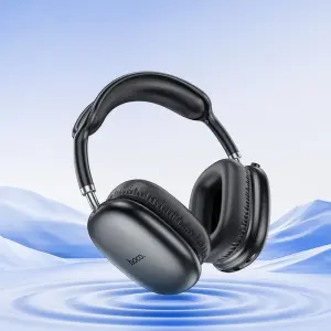 HOCO W35 Air Wireless Headphones Bluetooth Earphone Long Standby Gaming Headset Support Bluetooth 5.3 HIFI Stereo Earphone AUX /TF