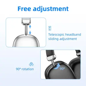 HOCO W35 Wireless Headphones Bluetooth Earphone Sports Headphones Support Bluetooth 5.3 HIFI Stereo Earphone AUX /TF Card