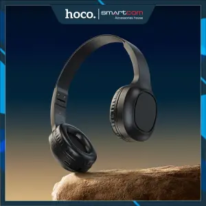 Hoco W46 premium over-ear headphones with super durable battery - Genuine product with 12 months