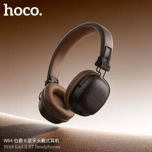 HOCO W64 Over-ear headphones, bluetooth headphones, BT headphone easy to connect and use Long lasting, deterioration