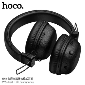 HOCO W64 Over-ear headphones, bluetooth headphones, BT headphone easy to connect and use Long lasting, deterioration