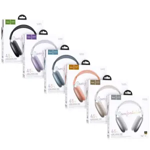 HOCO W65 Wireless Headphones Bluetooth Earphone BT5.4 HIFI Stereo 400mAh Super Long Battery Life Sports