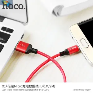 Hoco X14 H-UPF01-GR iphone/Micro/Type C charging c...