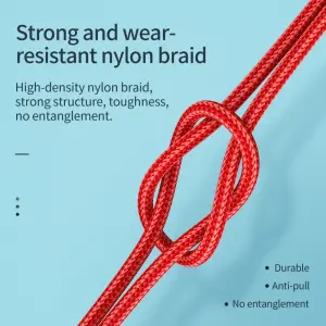 HOCO X14 Type-C Cable Data Line 1m&2m 3A Fast Char...