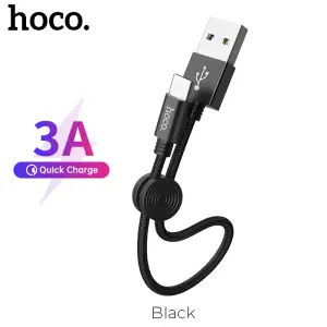 Hoco X35 25cm Charging Data Cable Type C 3A Fast C...