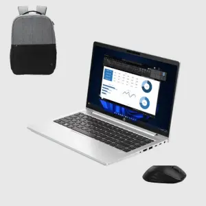 HP Intel i7 8gb ram + Free wireless mouse + Free laptop bag + 1 month warranty