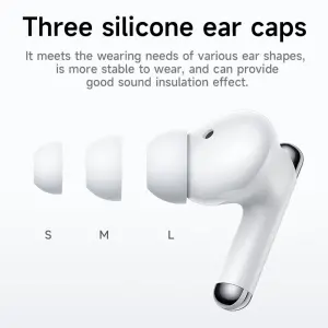 【NEW Connect Two Devices】HOCO EQ26 TWS True Wireless Headset ANC+ENC Noise Reduction Bluetooth Earphone With Mic Stereo