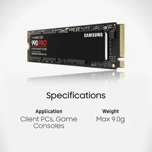 Samsung 990 PRO NVMe M.2 1 TB SSD