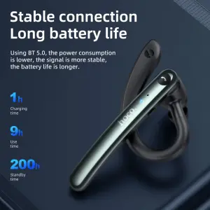 XO Original BE32 ENC Noise Cancelling Single Bluetooth Headphones Bluetooth Headset with Microphone Universal Headphone